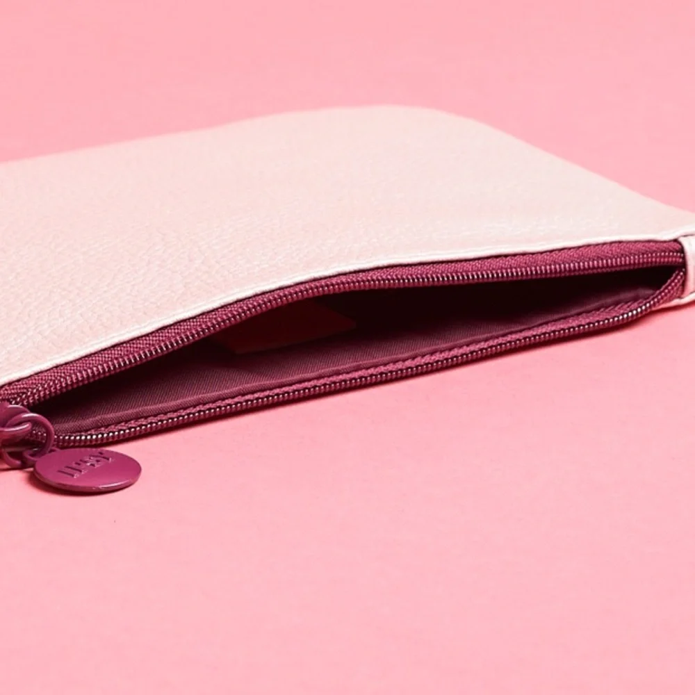 Ipsy Pink Glam Cosmetic Bag